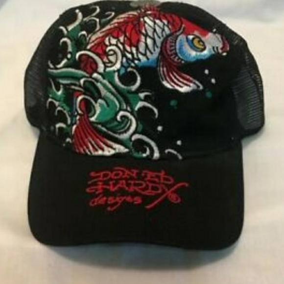 Ed hardy koi fish hat Clearance
